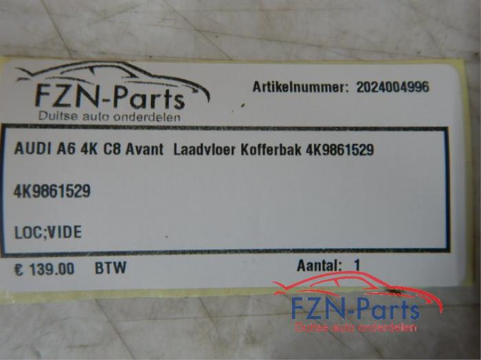 Audi A6 4K C8 Avant Laadvloer Kofferbak