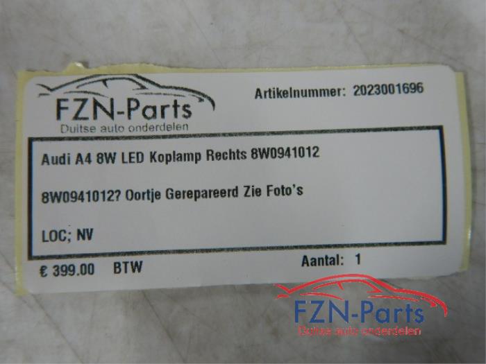 Koplamp rechts Audi A4 (22723156)