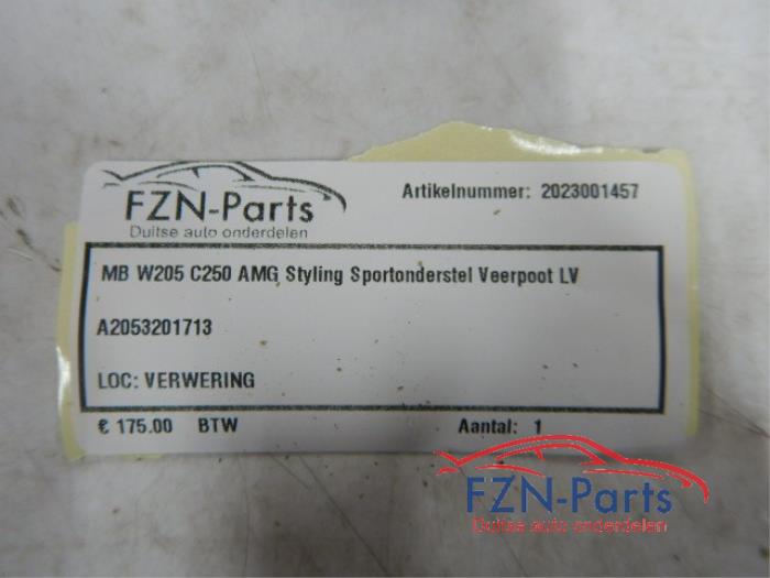 Mercedes-Benz W205 C250 AMG Styling Sportonderstel Veerpoot LV