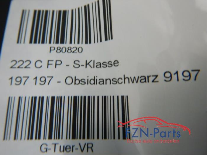 Portier 4Deurs rechts-voor Mercedes S-Klasse (22723025)