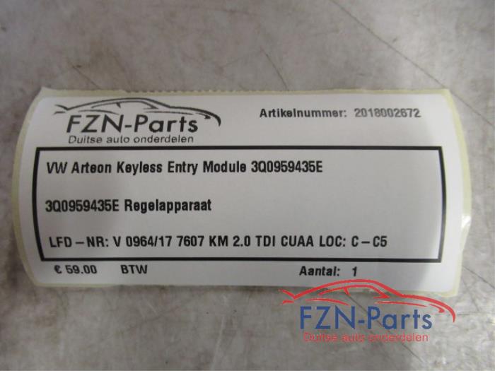 VW Arteon Keyless Entry Module