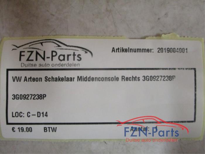Schakelaar (diversen) Volkswagen Arteon (22738706)