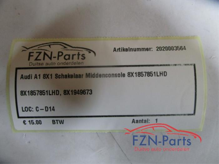 Schakelaar (diversen) Audi A1 (22738566)