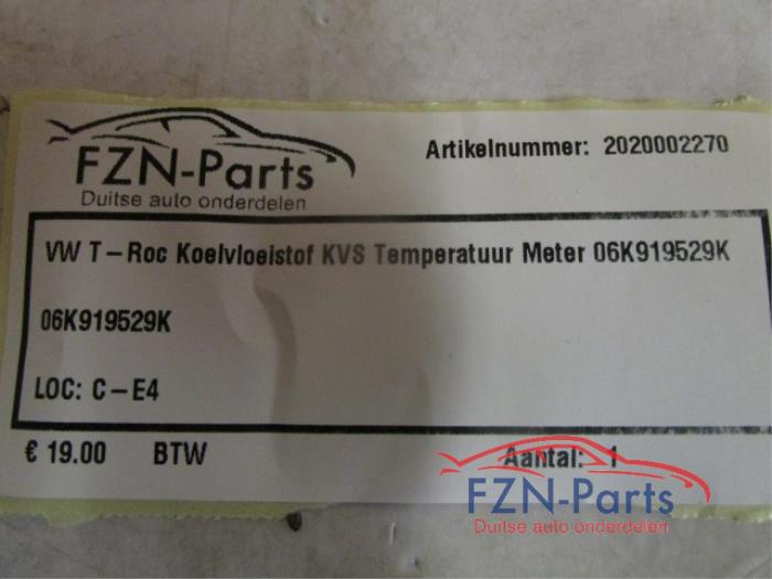 Koelvloeistof peilschakelaar Volkswagen T-Roc (22739203)