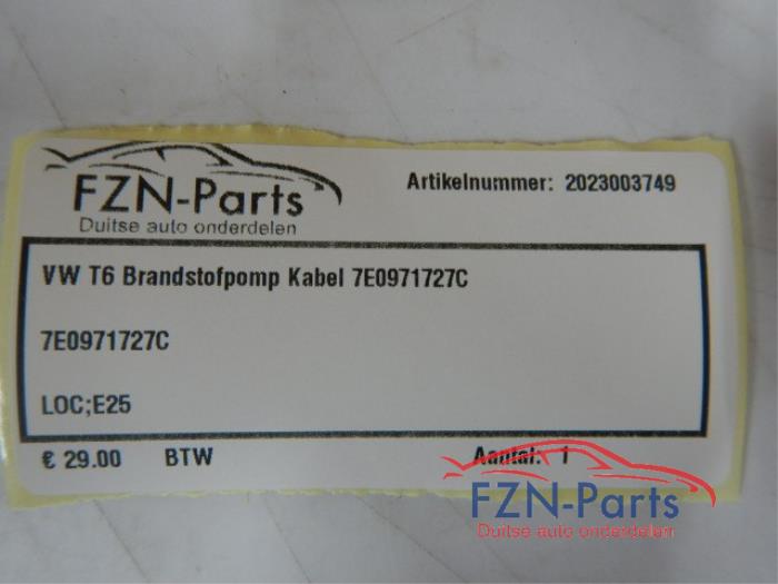 Brandstofpomp Elektrisch Volkswagen Transporter (22739325)