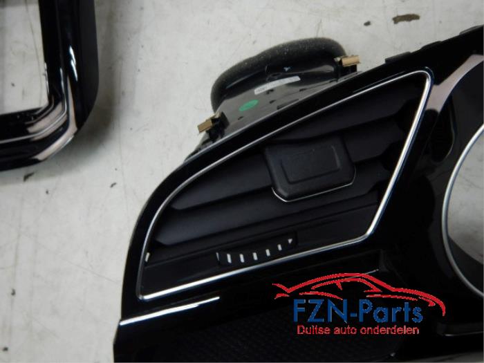 VW Touran 5TA Dashboard Inlegset Hoogglans Zwart