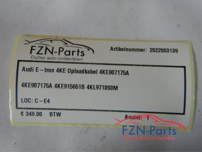Oplaadkabel hybride Audi E-Tron (22743788)