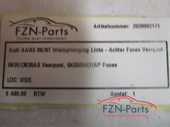 Wielophanging links-achter Audi A5 (22729534)