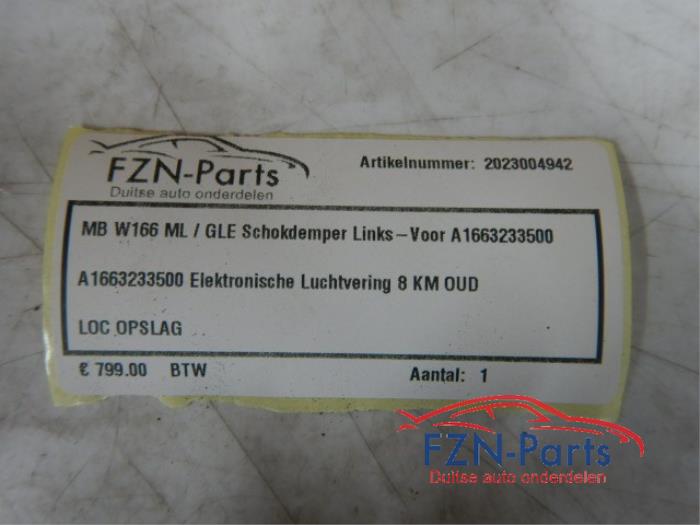 Schokdemperpoot links-voor Mercedes GLE (22738927)