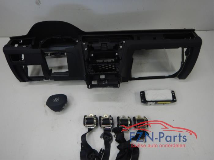 VW Arteon 3G8 Dashboard + Airbagset Zwart Leer