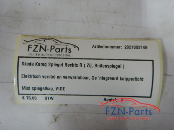 Buitenspiegel rechts Skoda Karoq (22724911)