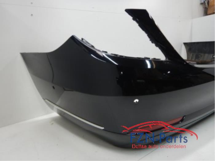 Mercedes-Benz S-Klasse W222 Achterbumper 6PDC Kleur: Obsidian Black