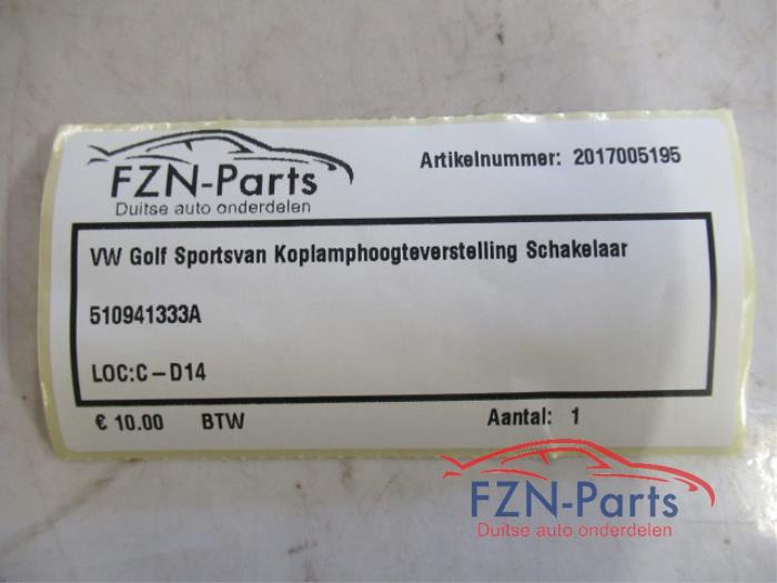 Schakelaar (diversen) Volkswagen Golf Sportsvan (22741777)