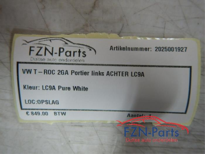 Portier 4Deurs links-achter Volkswagen T-Roc (22741386)