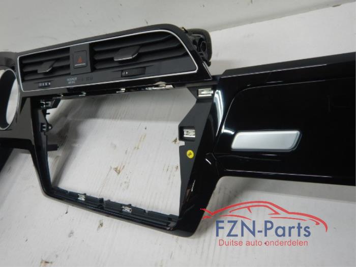 VW Touran 5TA Dashboard Inlegset Hoogglans Zwart