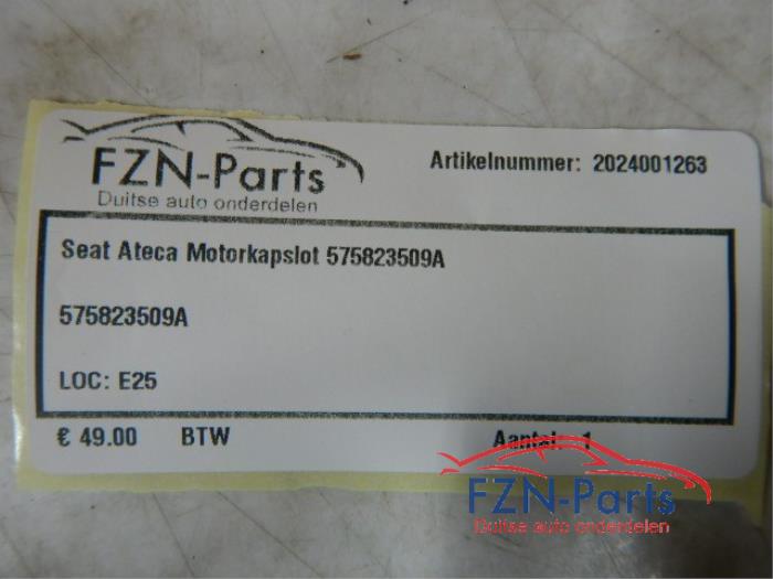 Slotmechaniek Motorkap Seat Ateca (22744569)