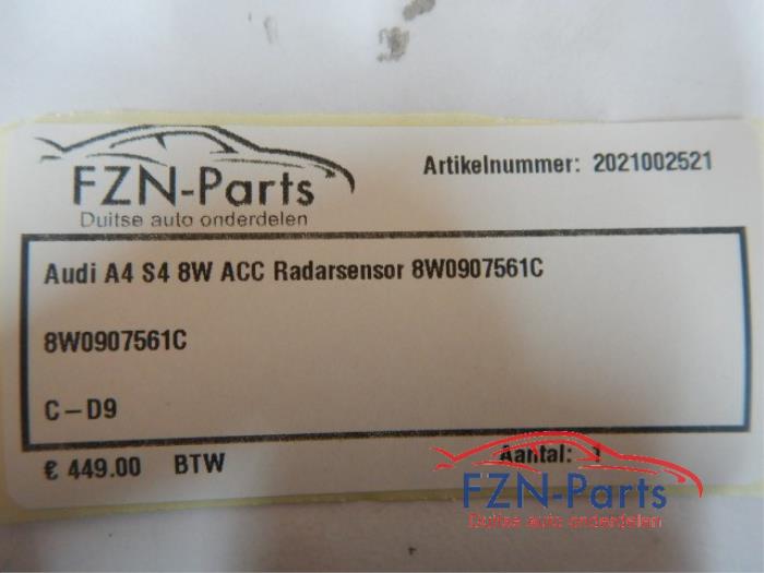 Audi A4 S4 8W ACC Radar Sensor
