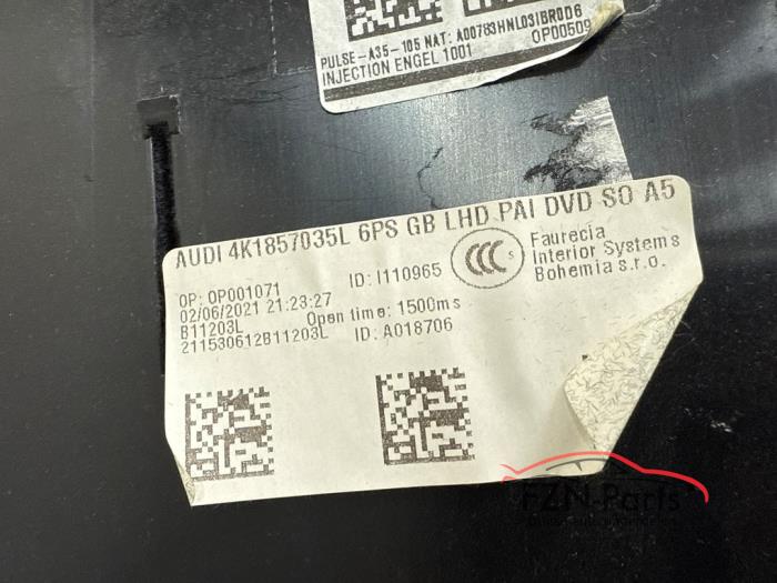 Audi A6 4K Dashboardkastje Met Slot