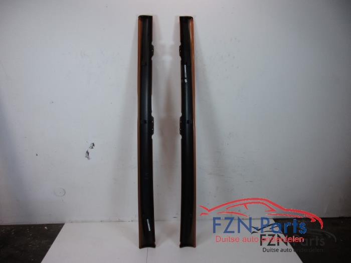 VW Golf 6 R20 Sideskirts R-Line Set L+R Honey Orange