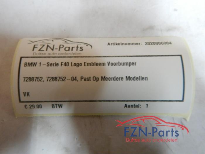 Embleem BMW 1-Serie (22729169)