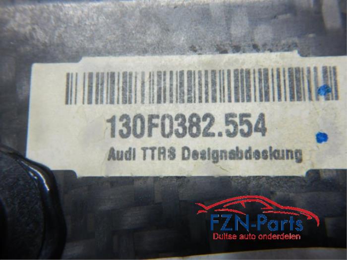 Audi TT RS 8J Motor Afkdekplaat Carbon