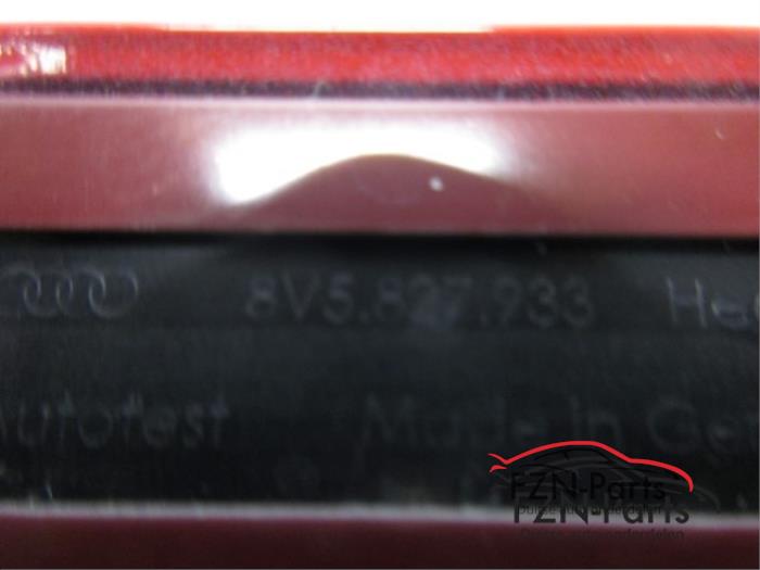Audi A3 8V5 Sedan spoiler S-Line Achterklepspoiler