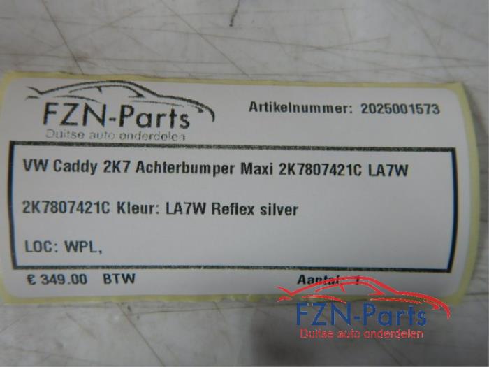 VW Caddy 2K7 Achterbumper Maxi