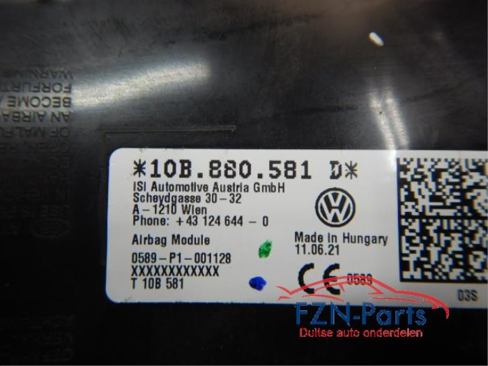 VW ID3 Stoelairbag Links