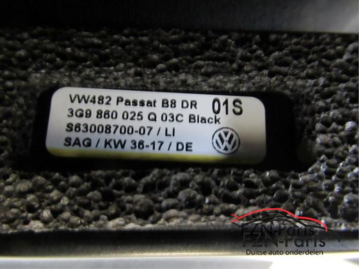 VW Passat B8 3G Variant Dakdragers Set Mat-Zwart Links + Rechts