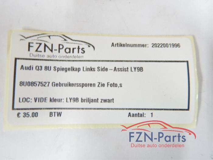 Spiegelkap links Audi Q3 (22726013)