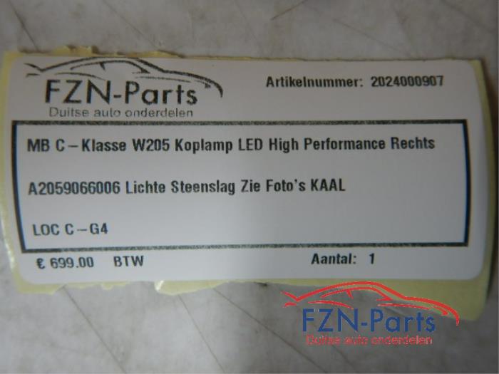Koplamp rechts Mercedes C-Klasse (22722858)