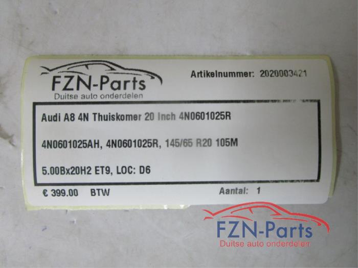 Thuiskomer Audi A8 (22729684)