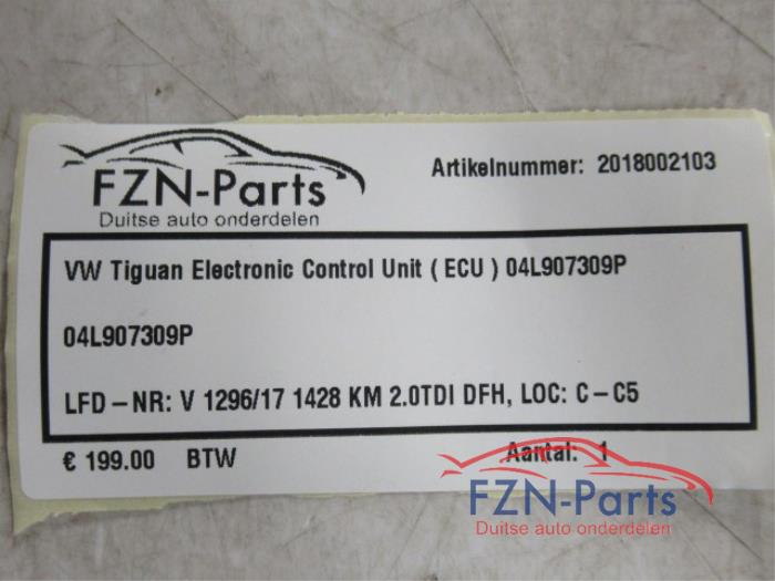 VW Tiguan Electronic Control Unit ( ECU )