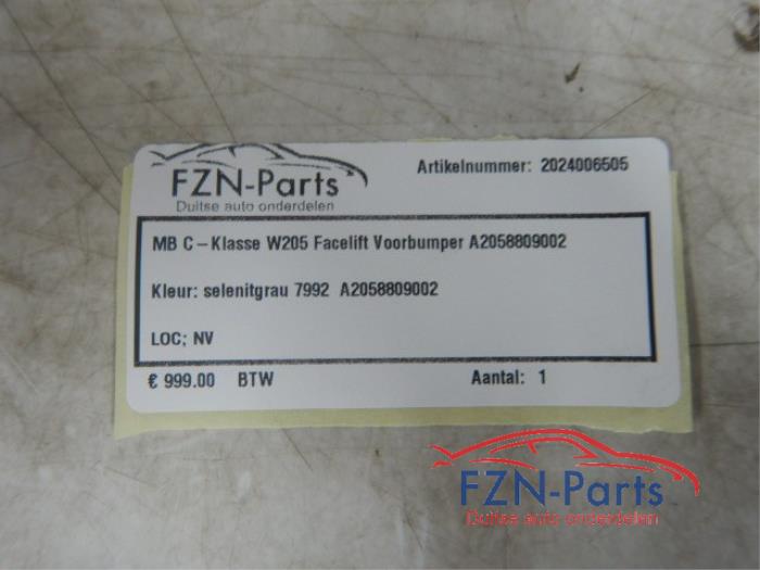 Mercedes-Benz C-Klasse W205 Facelift Voorbumper
