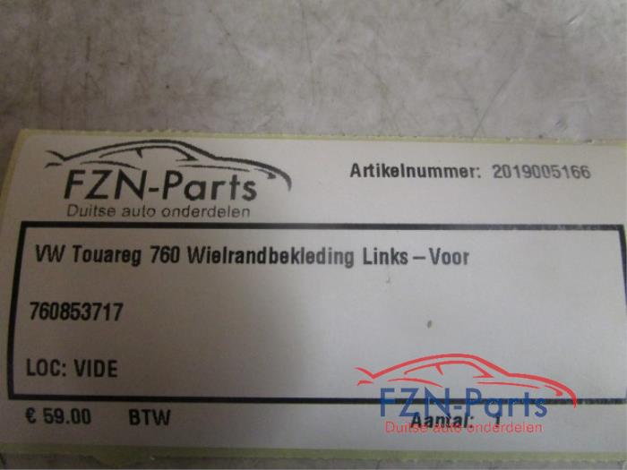 VW Touareg 760 Wielrandbekleding Links-Voor