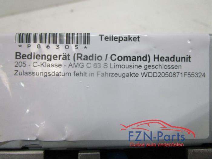 Mercedes-Benz C-Klasse W205 Navischerm + Computer + Knoppen WDD2050871F55324