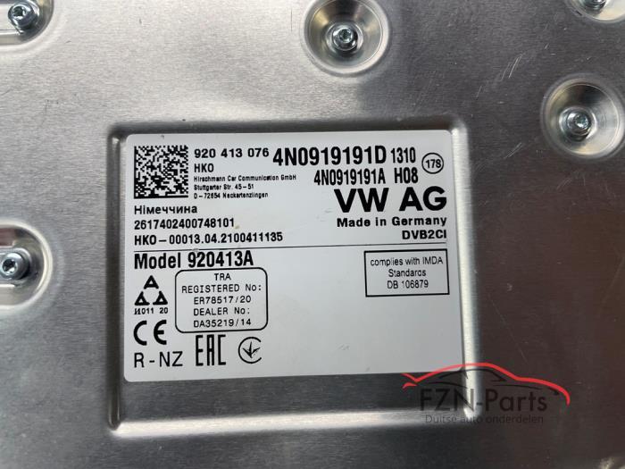 Audi A6 4K C8 TV Tuner module regelapparaat