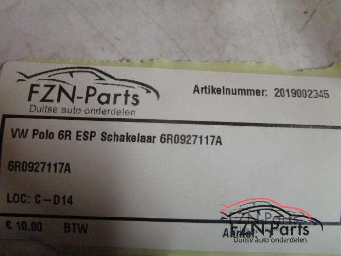 Schakelaar (diversen) Volkswagen Polo (22744140)