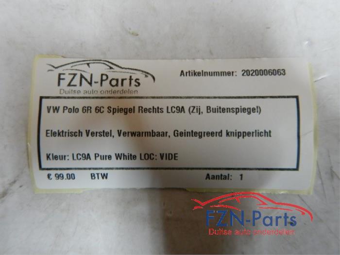 Buitenspiegel rechts Volkswagen Polo (22724634)