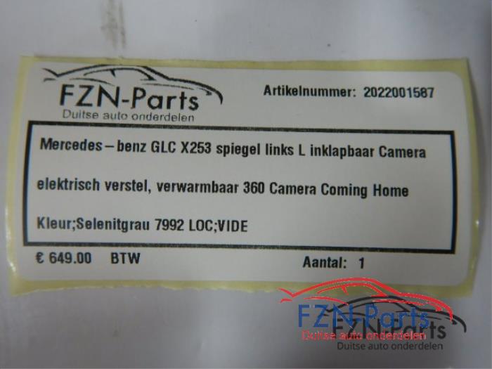 Buitenspiegel links Mercedes GLC-Klasse (22725666)