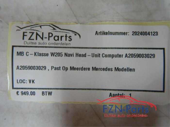 Navigatie Module Mercedes C-Klasse (22738369)