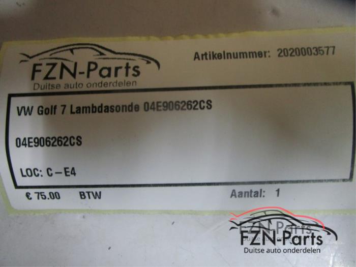 Lambda Sonde Volkswagen Golf (22735457)