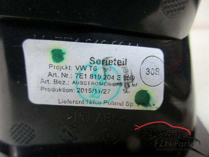 Luchtrooster Dashboard Volkswagen Transporter (22735916)