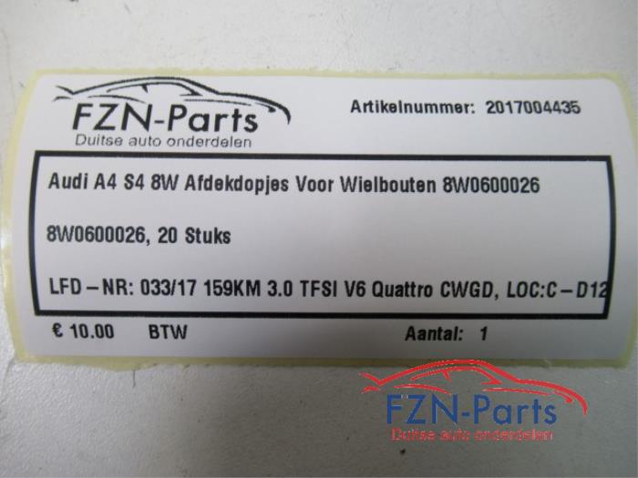 Wielbouten set Audi A4 (22741069)