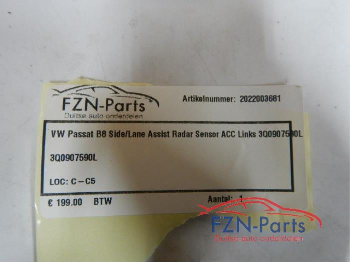 Radar sensor Volkswagen Passat (22738579)