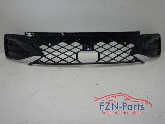 VW Golf 8.5 Facelift R-Line Voorbumper Inleg Rooster Hoogglans