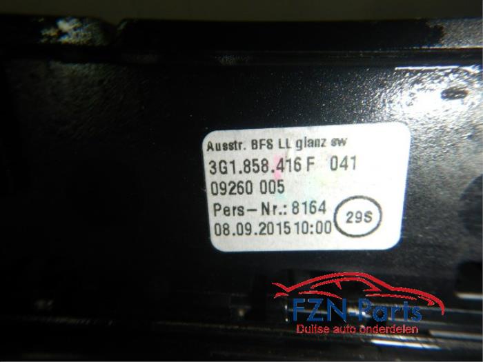 VW Passat B8 Luchtrooster Dashboard midden