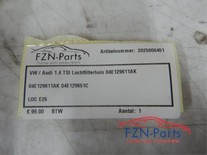 VW/Audi 1.4 TSI Luchtfilterhuis
