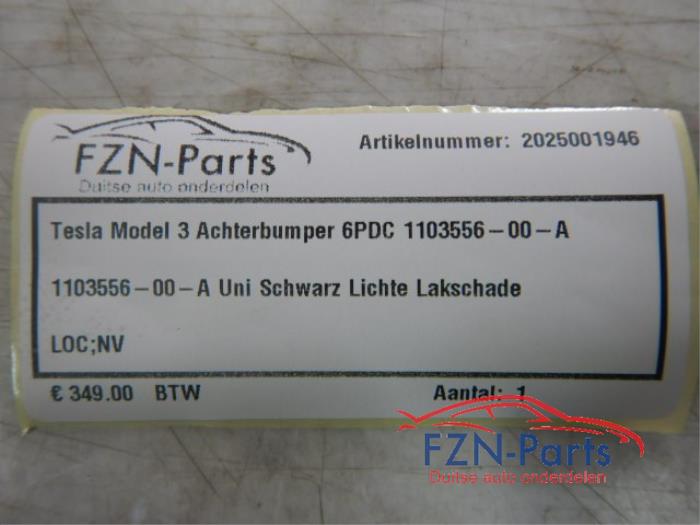 Tesla Model 3 Achterbumper 6PDC