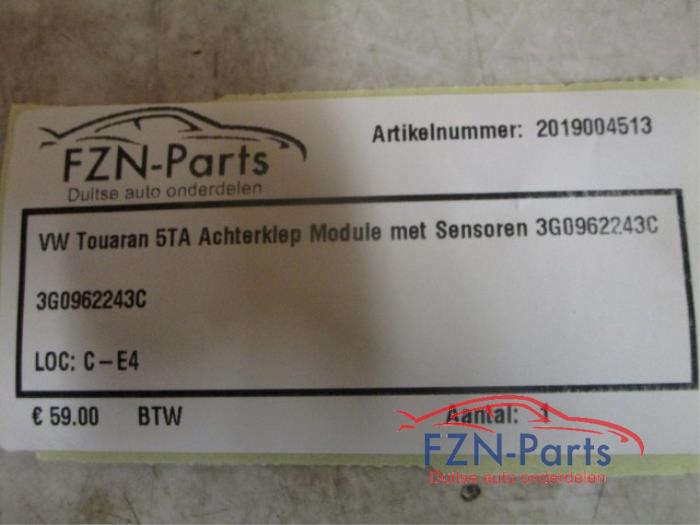 Module achterklep motor Volkswagen Touran (22740412)
